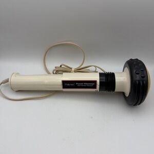 Pollenex Power Massage High-Intensity Massager Model WM-10 Handheld Corded Cream